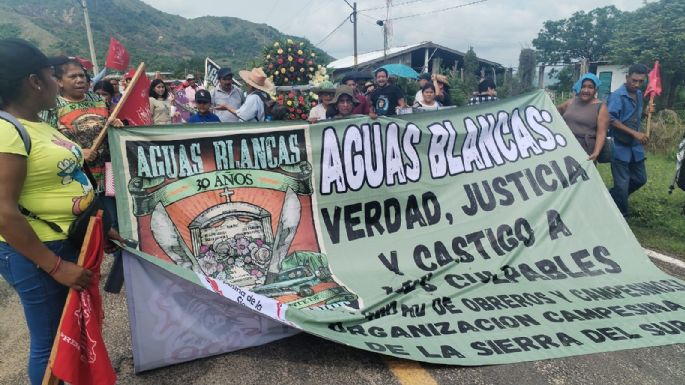 A 30 años de la masacre de Aguas Blancas: Marchan por la verdad, la justicia y castigo a culpables