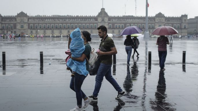 Alerta Naranja y Amarilla por lluvias la tarde-noche del domingo en CDMX