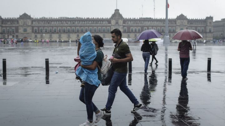 Alerta Naranja y Amarilla por lluvias la tarde-noche del domingo en CDMX