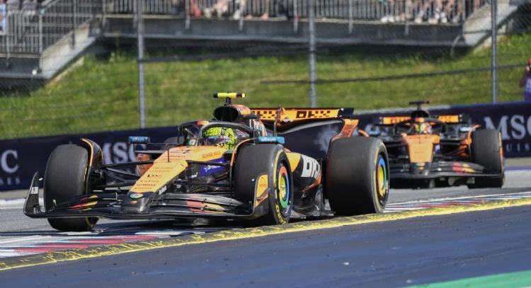 Lando Norris supera a Oscar Piastri y gana el Gran Premio de Austria