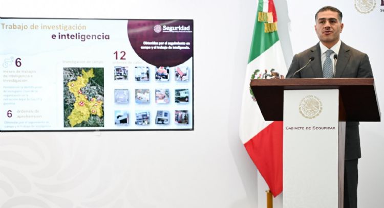García Harfuch reporta el desmantelamiento de una de las principales redes de huachicol en el país