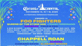 Corona Capital 2025: Foo Fighters, Chappell Roan y Linkin Park lideran el lineup del cartel