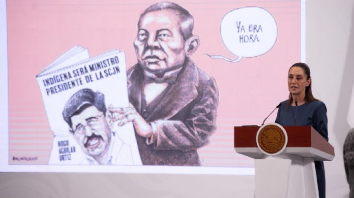 Claudia Sheinbaum celebra posible llegada de Hugo Aguilar Ortiz para presidir la SCJN
