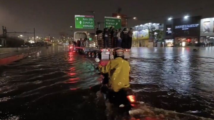 Lluvias superan esfuerzos del gobierno de la CDMX; afectaciones colapsan 13 alcaldías