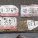 Estas son las placas de auto halladas tras las inundaciones en la CDMX