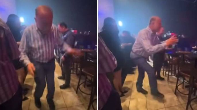 César Duarte es captado bailando en un bar tras ser absuelto en EU (Videos)