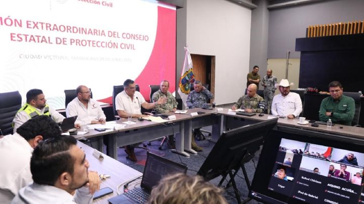 Ordena gobernador Américo Villarreal reforzar acciones preventivas ante tormenta Barry