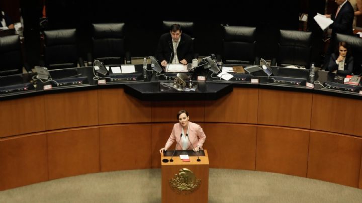 Lilly Téllez felicita a votantes que le mentaron la madre a Fernández Noroña
