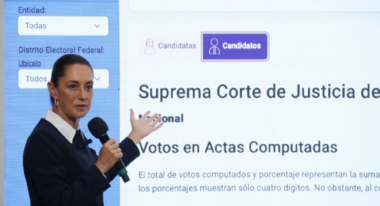 Sheinbaum da espaldarazo a Hugo Aguilar como nuevo presidente de la SCJN