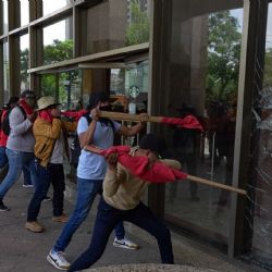 La Segob repudia actos vandálicos de la CETEG contra la Torre Bienestar