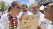 Foto ilustrativa de la nota titulada: Madre de niño con cáncer reclama a Sheinbaum por falta de medicamento (Video)