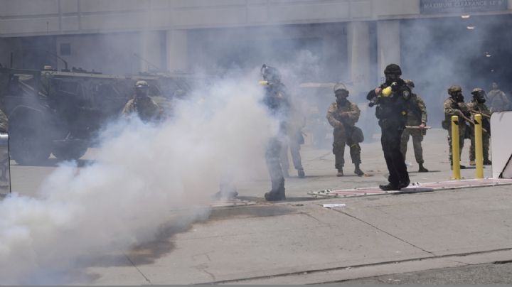 Despliegan otros 2 mil elementos de la Guardia Nacional a Los Ángeles ante protestas por redadas
