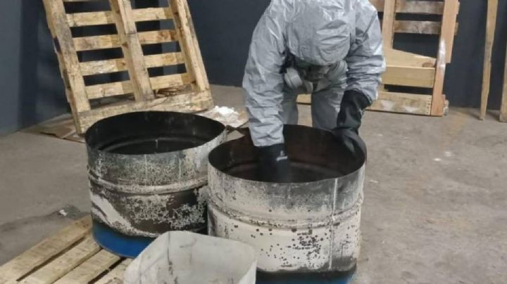 Desmantelan cinco narcolaboratorios y aseguran más de 40 toneladas de metanfetamina en Michoacán