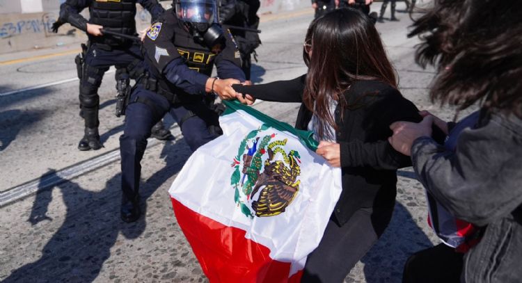 Son 42 mexicanos detenidos tras redadas en Los Ángeles; cuatro ya fueron deportados: SRE