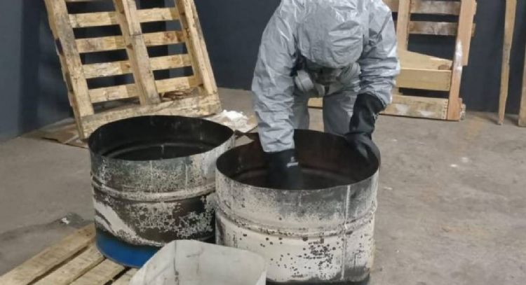 Desmantelan cinco narcolaboratorios y aseguran más de 40 toneladas de metanfetamina en Michoacán