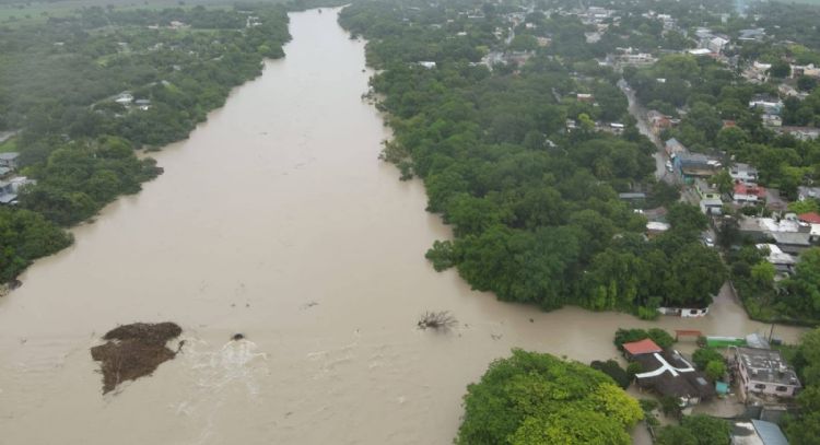 Tormenta “Barry” deja un muerto, comunidades incomunicadas y daños en carreteras de Tamaulipas