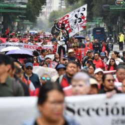 La CNTE realiza este jueves megamarcha en la CDMX; estas son las vialidades cerradas y alternas
