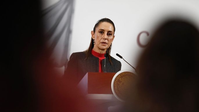 Esto dijo Sheinbaum sobre la polémica entre García Harfuch y Nayib Bukele por narcoavioneta