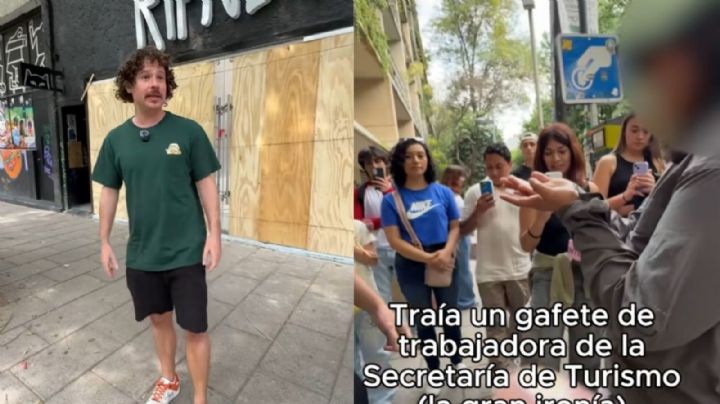 Luisito Comunica: Sectur se deslinda de mujer que lo encaró tras marcha contra la gentrificación