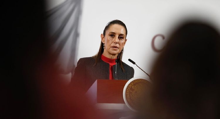 Esto dijo Sheinbaum sobre la polémica entre García Harfuch y Nayib Bukele por narcoavioneta