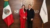 Foto ilustrativa de la nota titulada: Gobernadora de Aguascalientes se reúne con Omar García Harfuch; buscan reforzar seguridad
