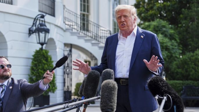 Trump afirma que Estados Unidos vende armas a sus aliados de la OTAN para dárselas a Ucrania
