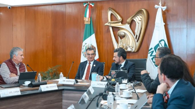 Acuerdan gobernador y director general del IMSS fortalecer la seguridad social e infraestructura