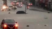 Foto ilustrativa de la nota titulada: Lluvia en Puebla provoca inundaciones, caídas de bardas y árboles (Videos)