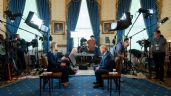 Foto ilustrativa de la nota titulada: Trump defiende su política arancelaria y el acuerdo con la OTAN para invertir el 5% en defensa