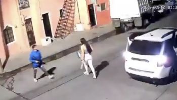Video capta feminicidio en Guadalajara: sujeto discute con mujer y la asesina con arma larga