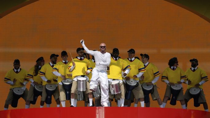 Trump, J Balvin y Robbie Williams, en la final del Mundial de Clubes entre el Chelsea y el PSG