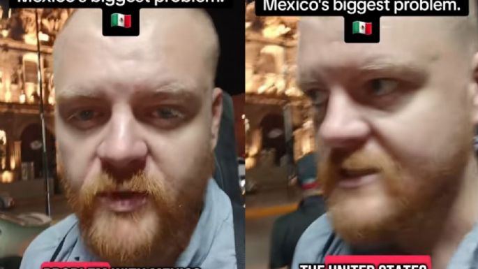 Extranjero señala a EE.UU. como “el verdadero problema de México” (VIDEO)