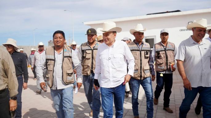 Gobernador Durazo consolida acciones para para eficientar suministro de Acueducto Yaqui a comunidades