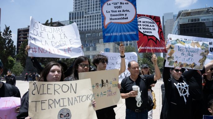 “La IA no es el enemigo, sino la falta de ética”: asi hicieron oír su voz los creadores en la CDMX (Video)