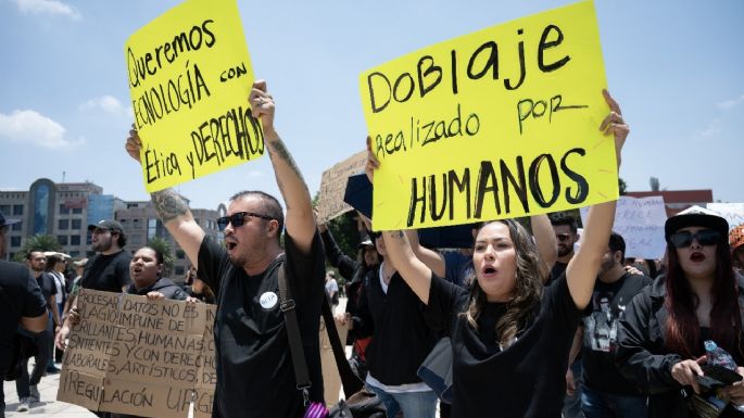 “La IA no es el enemigo, sino la falta de ética”: asi hicieron oír su voz los creadores en la CDMX (Video)