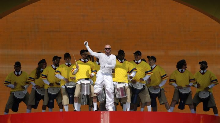 Trump, J Balvin y Robbie Williams, en la final del Mundial de Clubes entre el Chelsea y el PSG