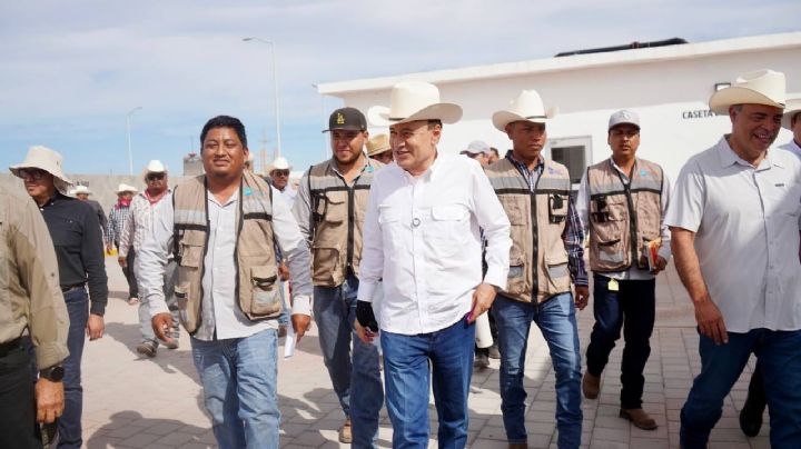 Gobernador Durazo consolida acciones para para eficientar suministro de Acueducto Yaqui a comunidades