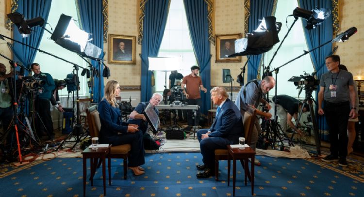 Trump defiende su política arancelaria y el acuerdo con la OTAN para invertir el 5% en defensa