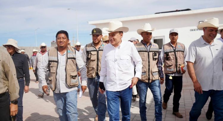 Durazo consolida acciones para para eficientar suministro de Acueducto Yaqui a comunidades