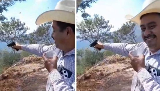 Captan a diputado hidalguense disparando arma; Congreso pide investigar (Video)