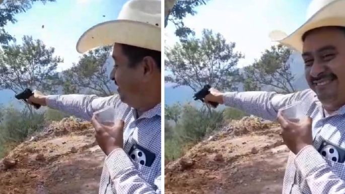 Captan a diputado hidalguense disparando arma; Congreso pide investigar (Video)