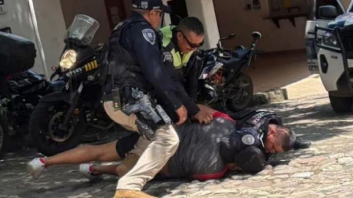 Turistas denuncian que fueron golpeados y retenidos por policías en Tepoztlán (Video)