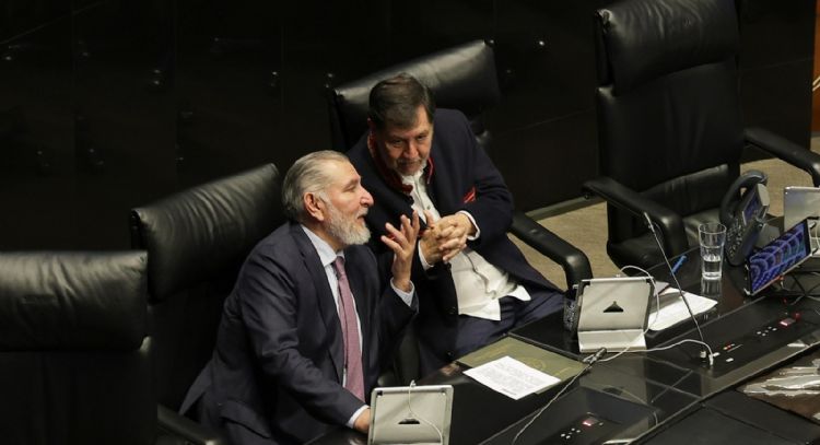 Fernández Noroña descarta similitudes entre Adán Augusto y Felipe Calderón; “es puro golpeteo”, dice