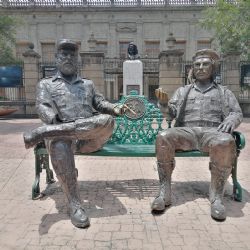 Alcaldía Cuauhtémoc retira escultura de Fidel Castro y del “Che” Guevara