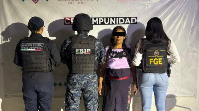 Mujer es detenida en Chiapas por presuntamente pagar a un menor para matar a su expareja