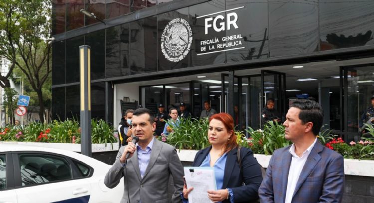 PAN denuncia ante la FGR a Ricardo Mejía Berdeja; lo acusa de nexos con el crimen organizado