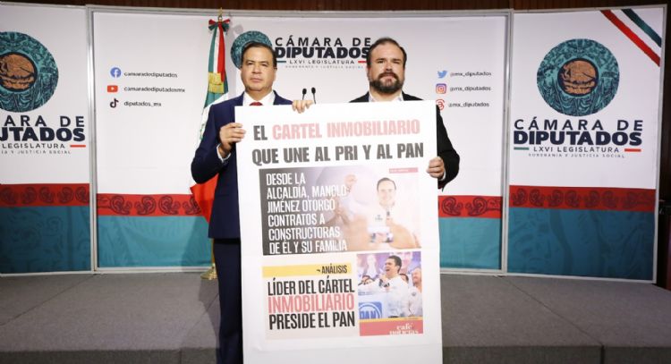 Mejía Berdeja contraataca al PAN y denuncia “cártel inmobiliario” en Saltillo