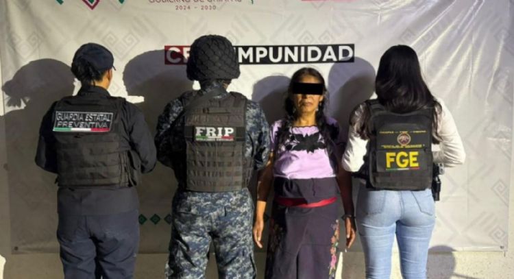 Mujer es detenida en Chiapas por presuntamente pagar a un menor para matar a su expareja
