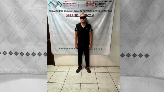 Detienen a presunto feminicida en Chiapas; asesinó en habitación de hotel a su pareja sentimental