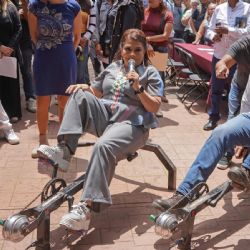 Clara Brugada dice que intentará recuperar las estatuas de Fidel Castro y el “Che” Guevara